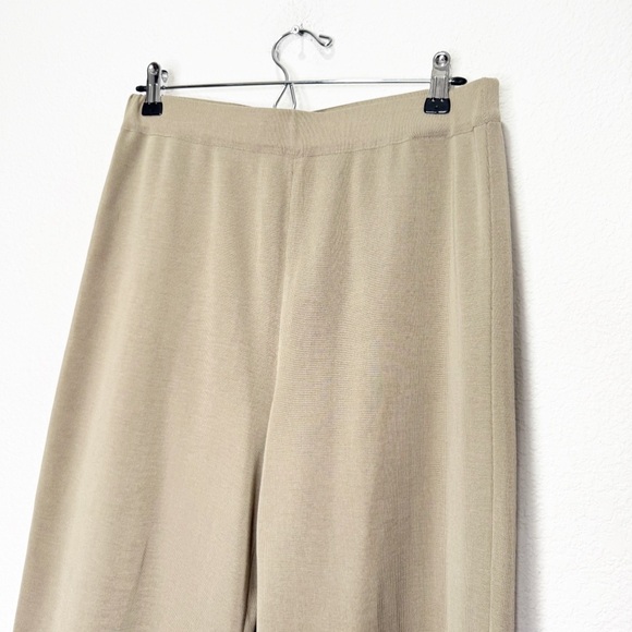 Misook Knit Pants Pull On Wide Leg Medium - Picture 2 of 9